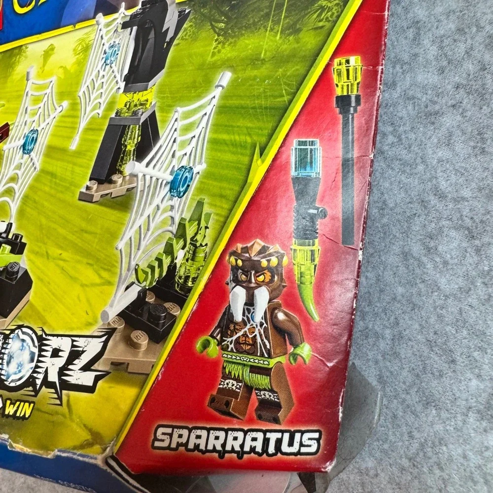 LEGO Legends of Chima Speedorz Web Dash 70138 Sparratus Minifigure New Sealed
